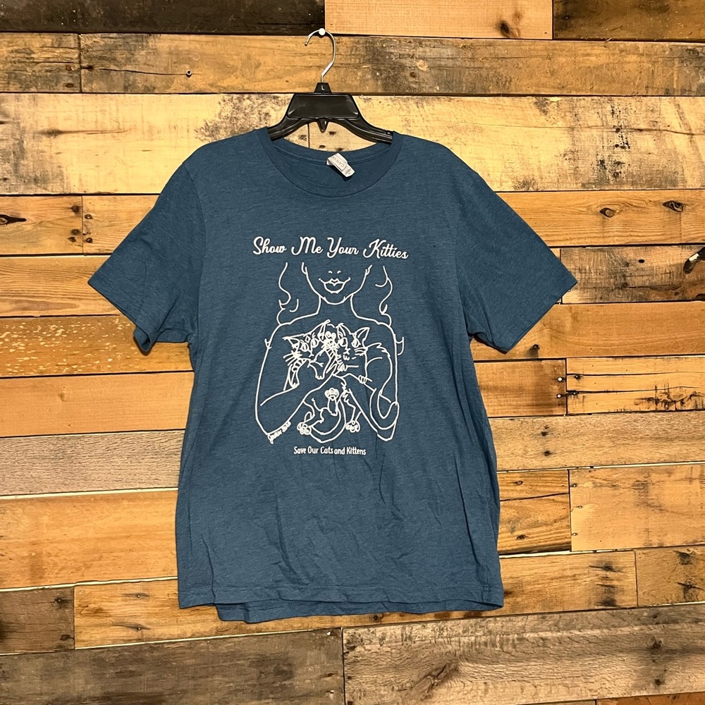 Bella Canvas Blue Graphic Women's Tee